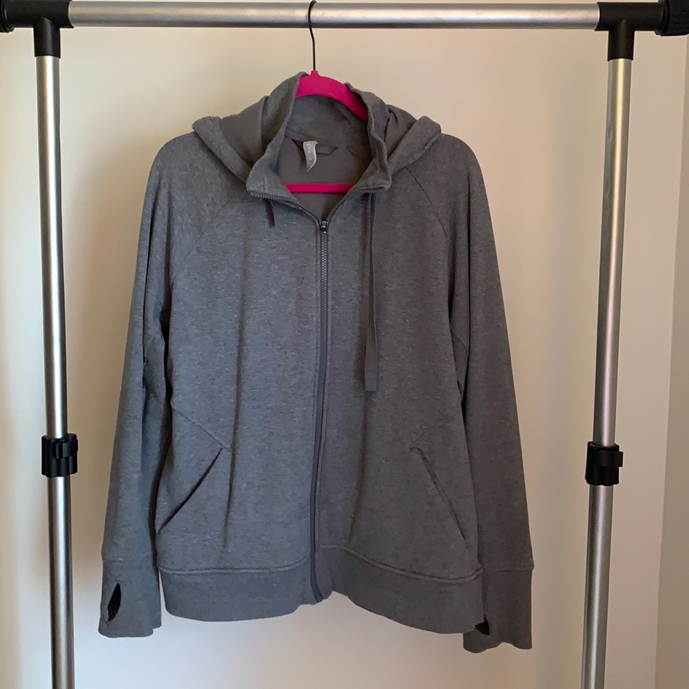 Athleta Gray Triumph Hoodie XL
